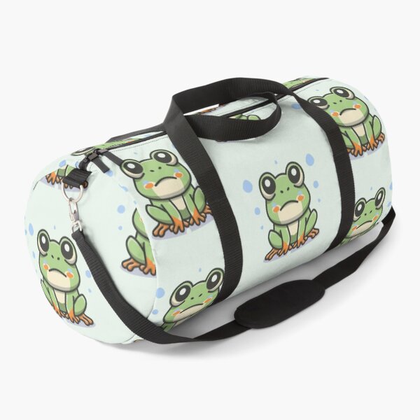 Item preview, Cute kawaii grumpy frog designed and sold by Trend-Beaver.