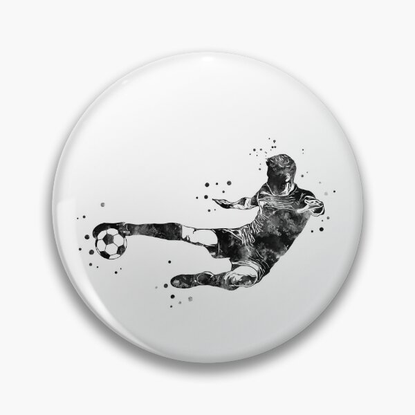 Item preview, Male Soccer Player designed and sold by Rosaliartbook.