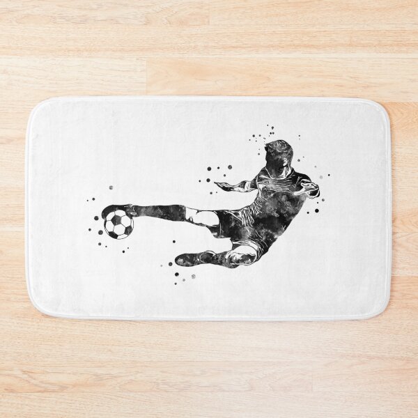 Item preview, Male Soccer Player designed and sold by Rosaliartbook.