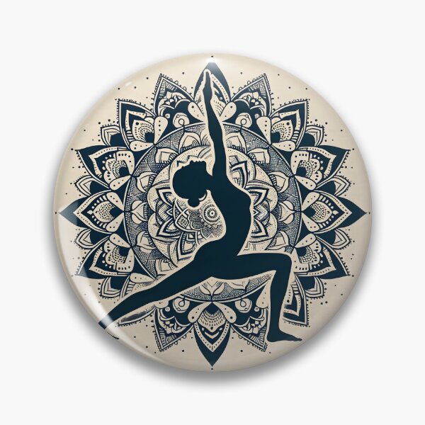 Item preview, Ashtanga Yoga Pose Mandala designed and sold by Unitepeople.
