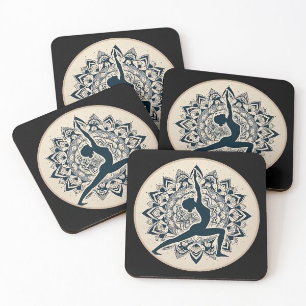 Item preview, Ashtanga Yoga Pose Mandala designed and sold by Unitepeople.