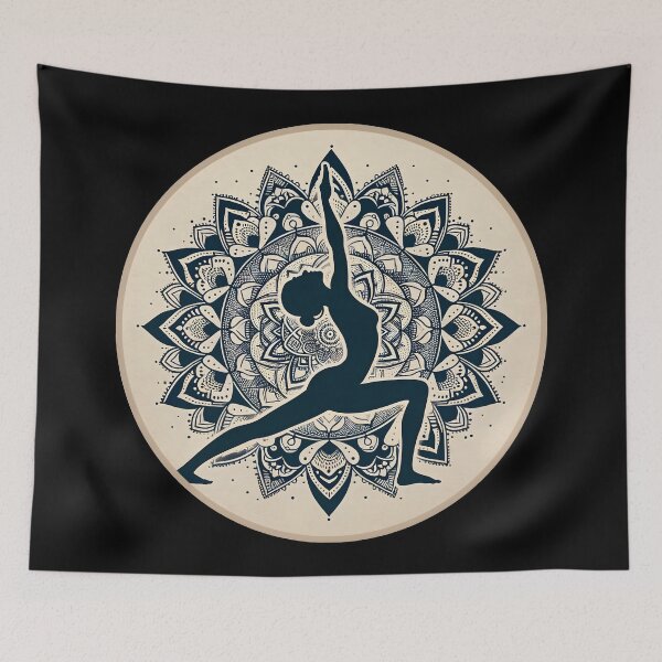 Item preview, Ashtanga Yoga Pose Mandala designed and sold by Unitepeople.