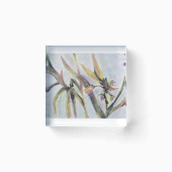 Item preview, Oil Pastel Flowers designed and sold by Shannon Greve.
