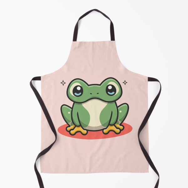 Item preview, Cute kawaii grumpy frog designed and sold by Trend-Beaver.