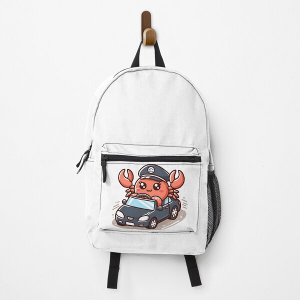 Item preview, Kawaii Crab Driver designed and sold by CanvasCutie.