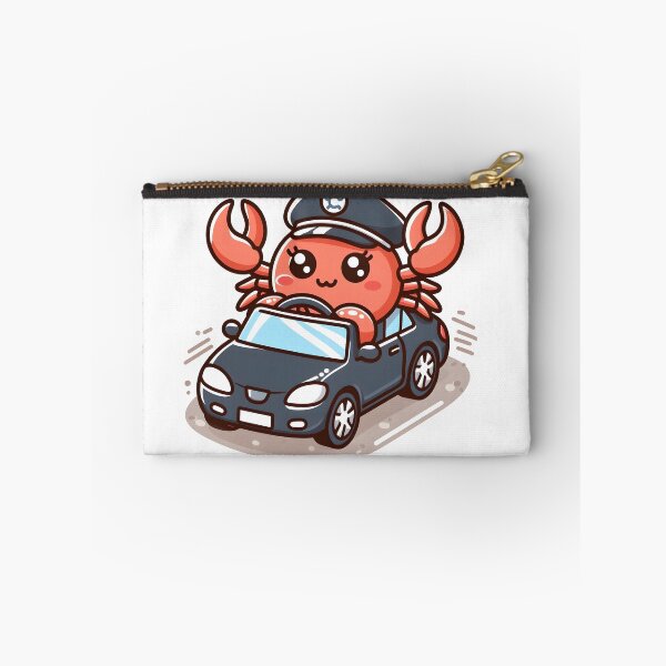 Item preview, Kawaii Crab Driver designed and sold by CanvasCutie.