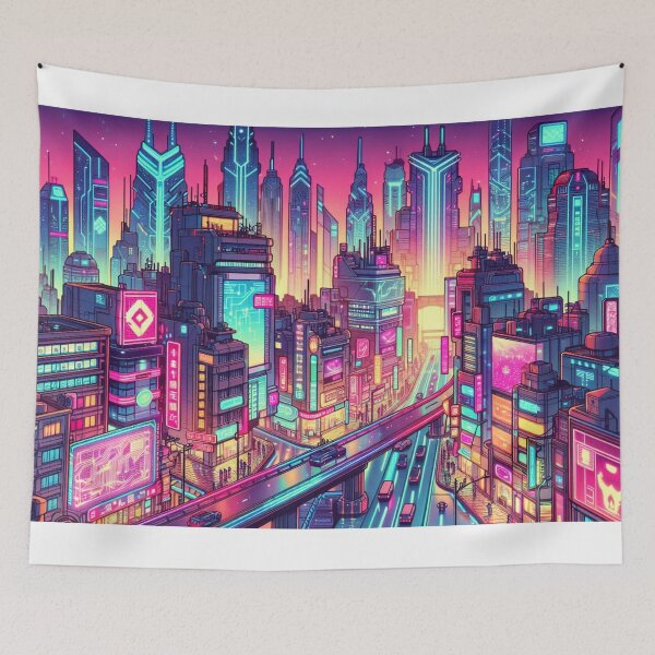 Item preview, Futuristic Sci Fi Lofi Theme Cute Aesthetic Gaming designed and sold by LewaTahami.