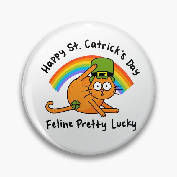 Item preview, St. Patty's day cat designed and sold by maddieh43.