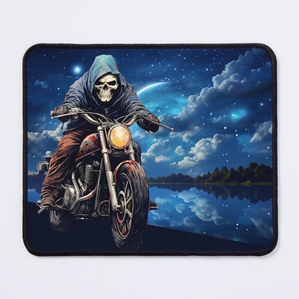 Item preview, Skeleton Motorcycle Rider designed and sold by Karen Wood.