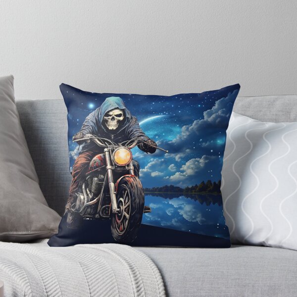 Item preview, Skeleton Motorcycle Rider designed and sold by Karen Wood.