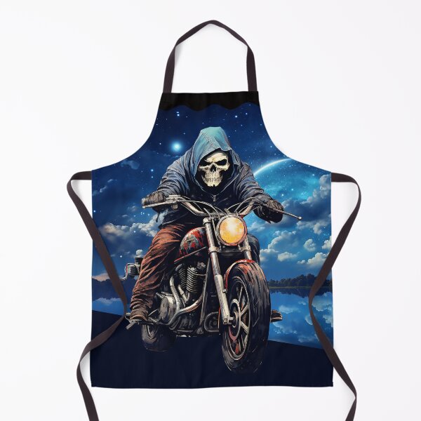 Item preview, Skeleton Motorcycle Rider designed and sold by Karen Wood.