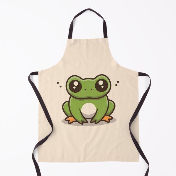 Item preview, Cute kawaii grumpy frog designed and sold by Trend-Beaver.