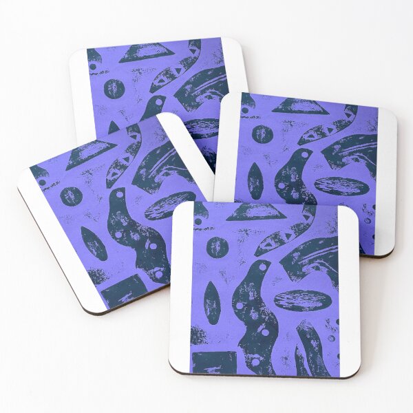 Item preview, Purple Abstract Print designed and sold by Shannon Greve.