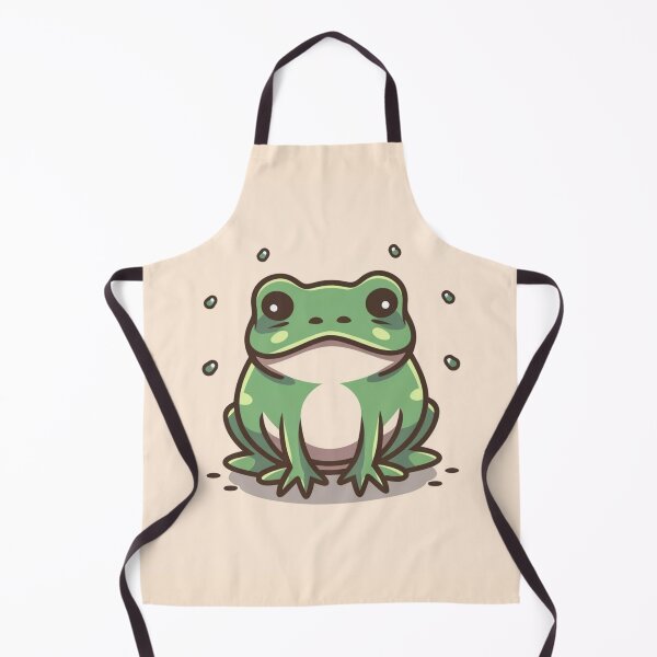 Item preview, Cute kawaii grumpy frog designed and sold by Trend-Beaver.