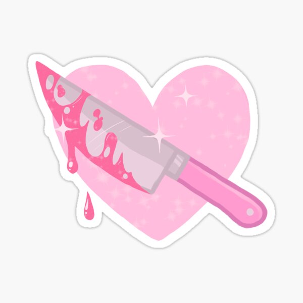 stab stab Sticker
