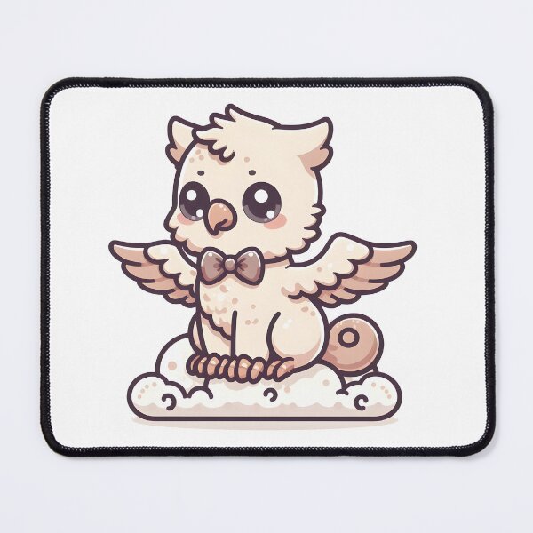 Item preview, Kawaii Dainty Griffin: Wearing A Bow Tie designed and sold by CanvasCutie.