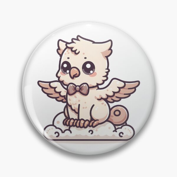 Item preview, Kawaii Dainty Griffin: Wearing A Bow Tie designed and sold by CanvasCutie.
