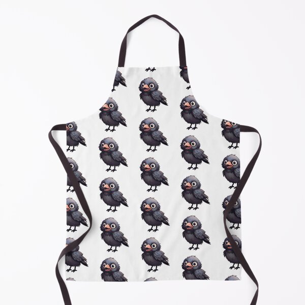 Item preview, American Crow Kawaii US Bird Inspired Art and Stickers designed and sold by CDC40.