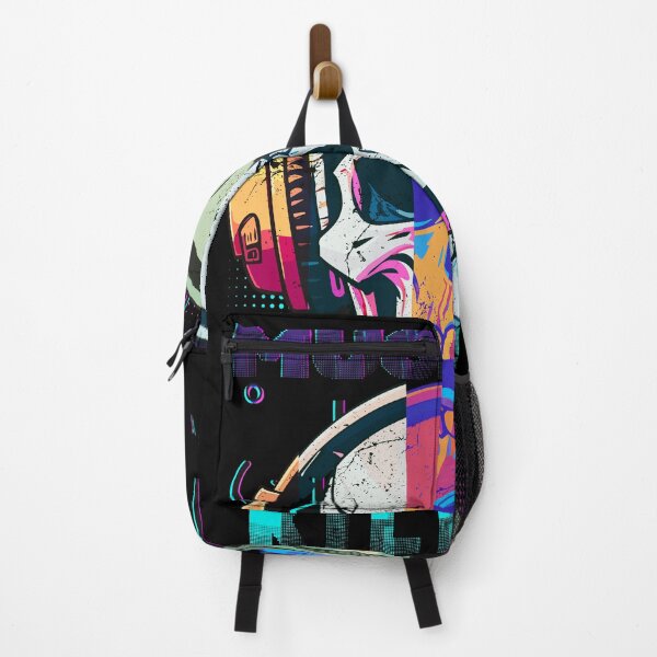 Item preview, Music Kills, glitch skull in headphones designed and sold by dmtdc.