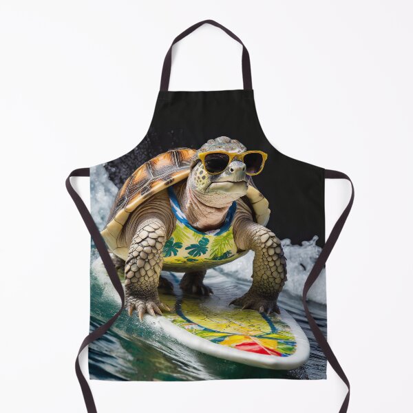Item preview, Wave Rider Surfer Turtle designed and sold by Praphul Garg.