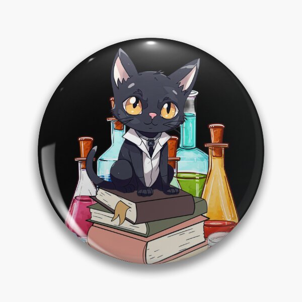 Item preview, Cat Studying Chemistry designed and sold by Promoc.