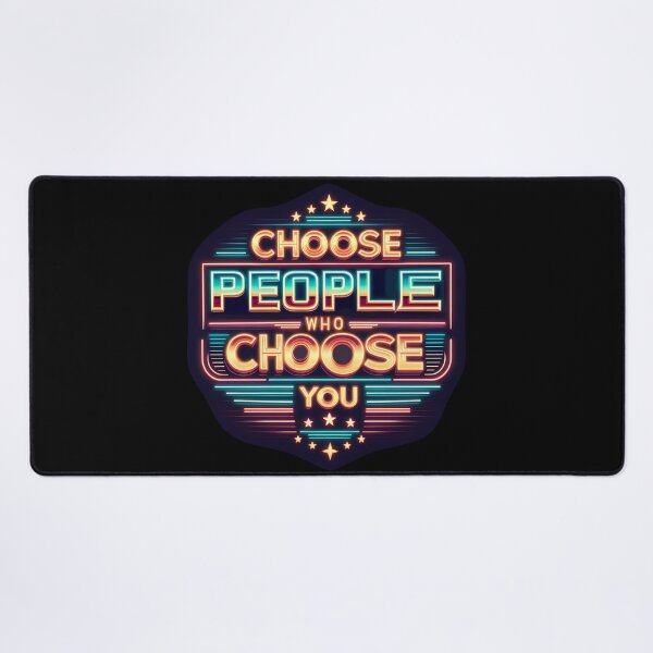 Item preview, Choose people who choose you, typography, retro designed and sold by maxmaj.