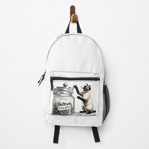 Item preview, Treat Jar Triumph: Siamese's Sneaky Success designed and sold by Felix Tanner.