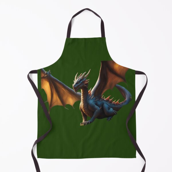 Item preview, Dragon with wings spread (Dark Green) designed and sold by Midnight Veil Designs.