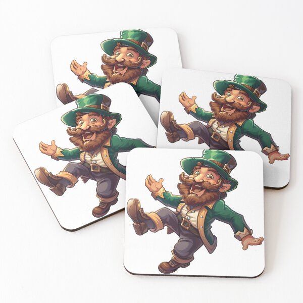 Item preview, Merry Leprechaun Mirth - St. Patrick's Day Celebration Sticker designed and sold by Liseri.
