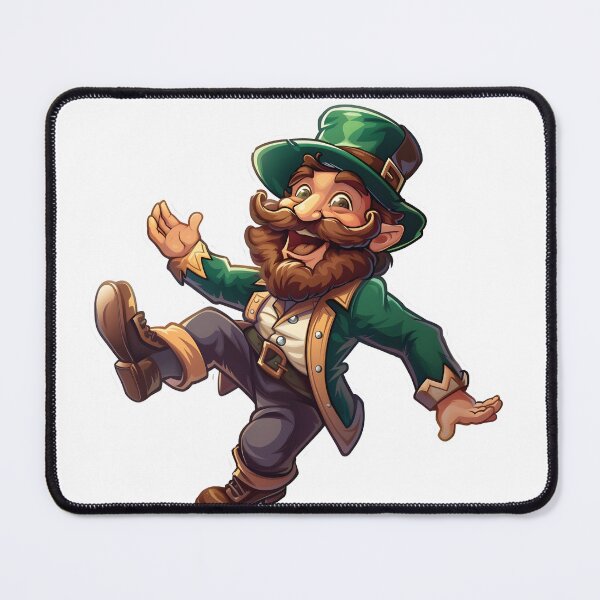 Item preview, Merry Leprechaun Mirth - St. Patrick's Day Celebration Sticker designed and sold by Liseri.