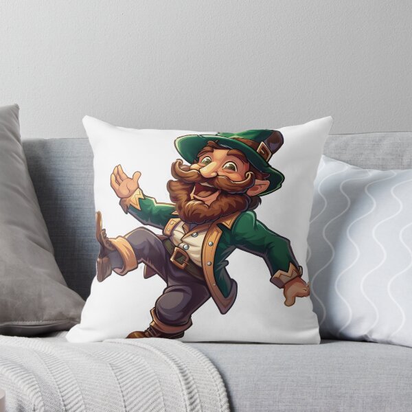 Item preview, Merry Leprechaun Mirth - St. Patrick's Day Celebration Sticker designed and sold by Liseri.