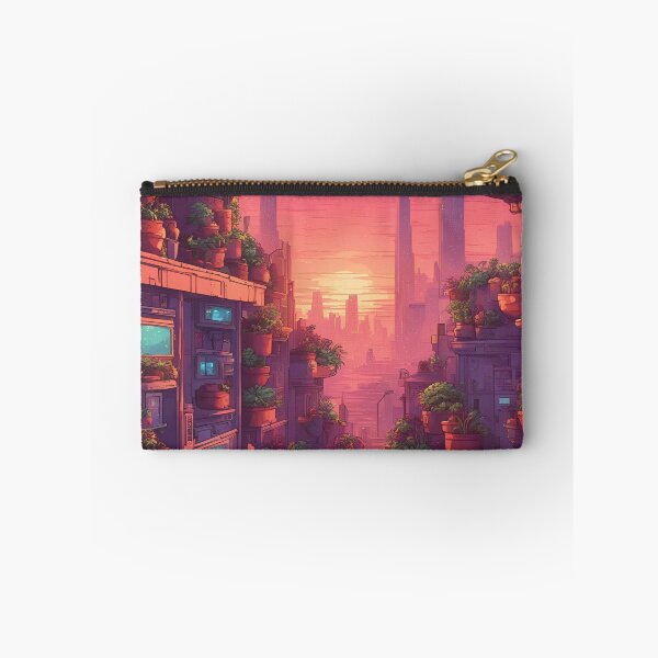 Item preview, Sunset Time in Futuristic City Alley designed and sold by LostStudio.