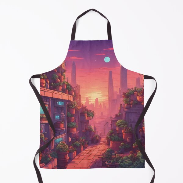 Item preview, Sunset Time in Futuristic City Alley designed and sold by LostStudio.