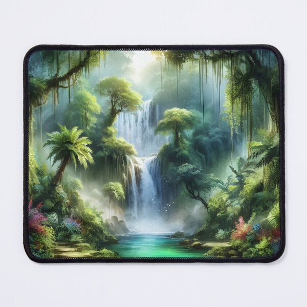 Item preview, "Water-colored Fantasy Mood 10 :Throw Pillow designed and sold by LLdreams.