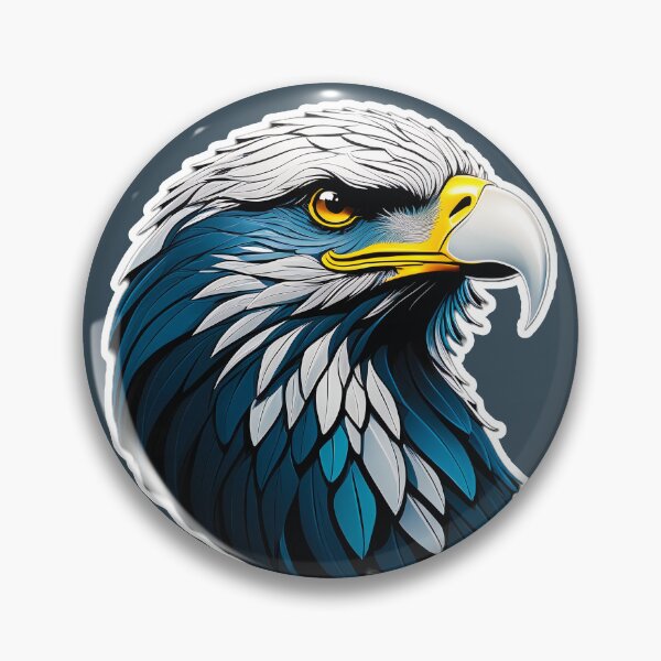 Item preview, Eagle Logo The PixelPunny Animal Collection designed and sold by PixelPunny.