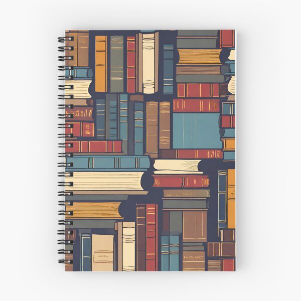 Item preview, Books Pattern  designed and sold by CharmStudio.