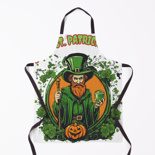 Aperçu de l'œuvre ST EFFRAYANT. PATRICKS DAY, Cadeau amusant pour la Saint Patrick, saint patron de l'Irlande créée et vendue par GroonSpace.
