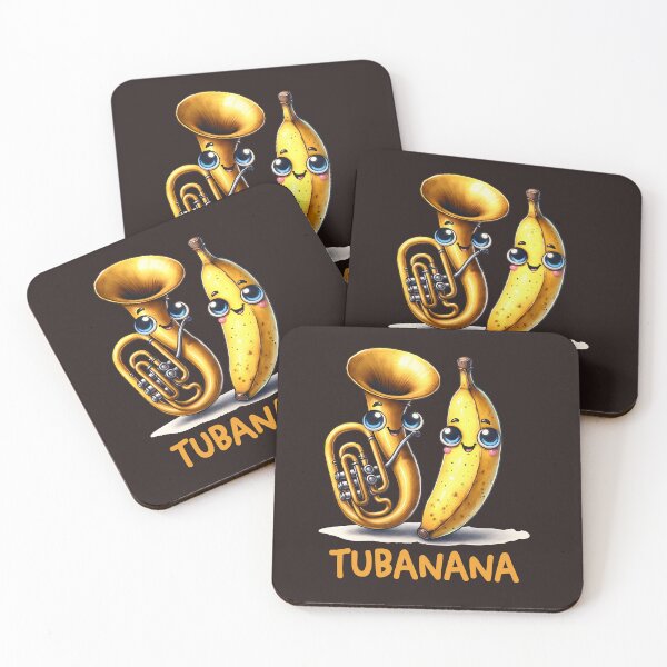 Item preview, Cute trumpet and banana! designed and sold by fribabywonder.