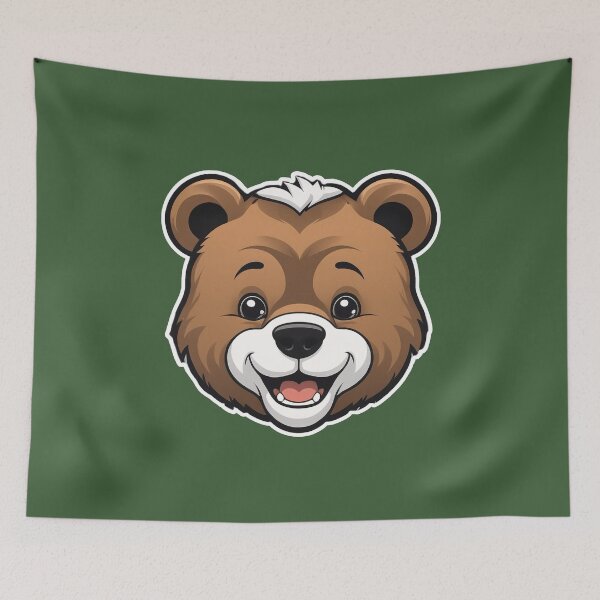 Item preview, Little Bear Cub Logo The PixelPunny Animal Collection designed and sold by PixelPunny.