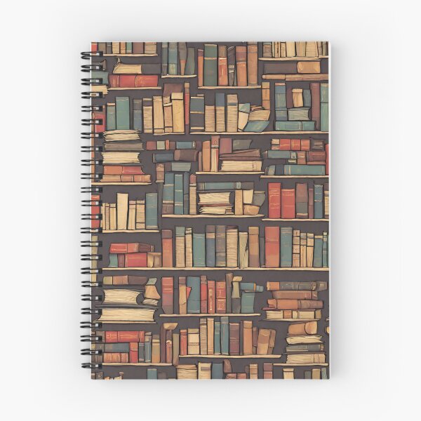 Item preview, Books Pattern  designed and sold by CharmStudio.