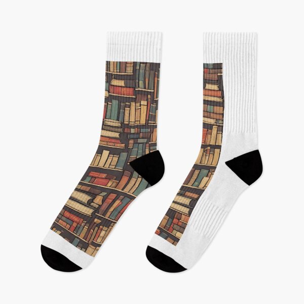 Item preview, Books Pattern  designed and sold by CharmStudio.