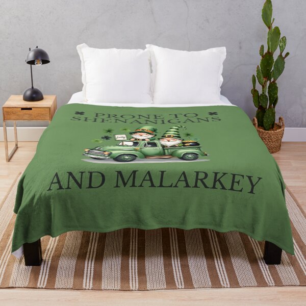 Item preview, St. Patrick's Day Prone to Shenanigans and Malarkey designed and sold by Klaudia Kruk.