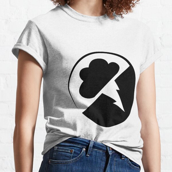 Black Interlucid Logo Classic T-Shirt