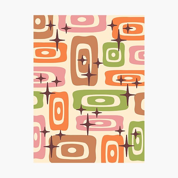 Item preview, Mid Century Modern Abstract Pattern designed and sold by tonymagnerart.
