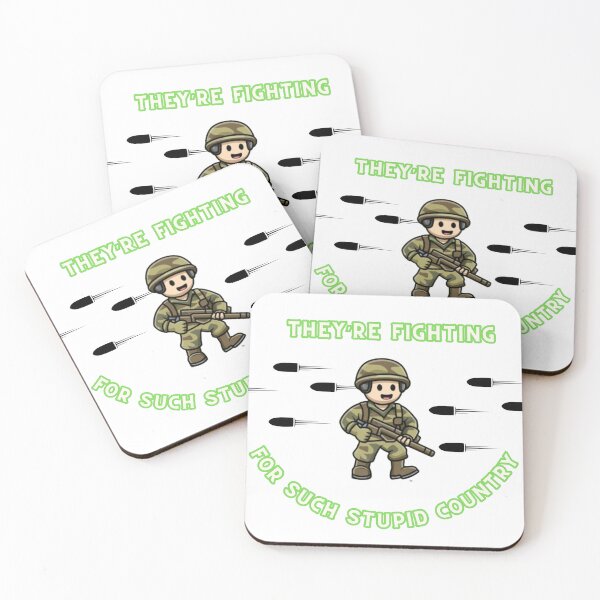 Item preview, Soldier dodging the bullets designed and sold by Filip Art Factory.