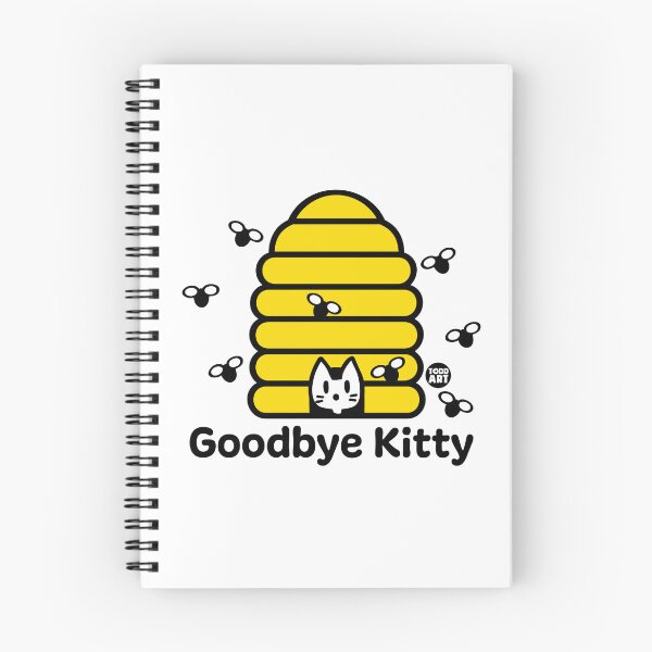Item preview, GOODBYE KITTY - BEE HIVE designed and sold by TODD GOLDMAN.