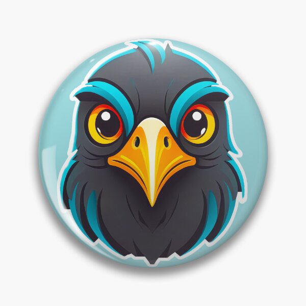Item preview, Bird Logo The PixelPunny Animal Collection designed and sold by PixelPunny.