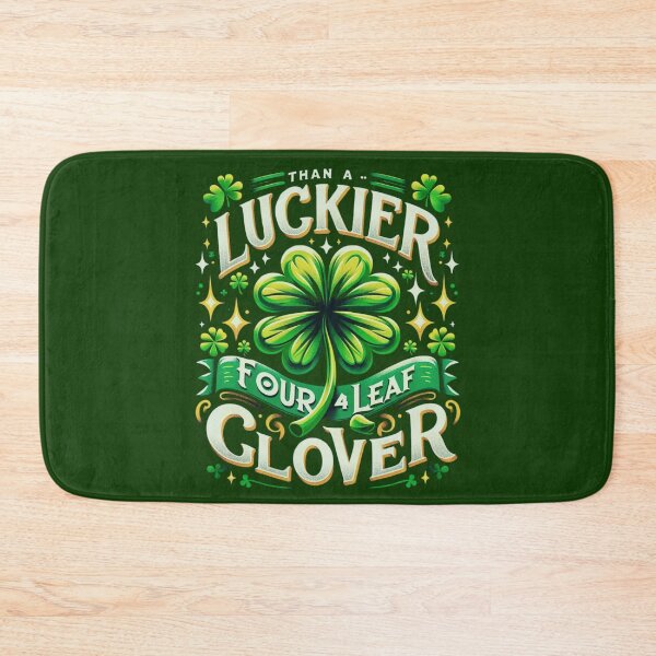 Item preview, LUCKIER THAN A FOUR-LEAF CLOVER: ST. PATRICK'S DAY CELEBRATION TEE FUNNY GIFTS designed and sold by DiySystem.