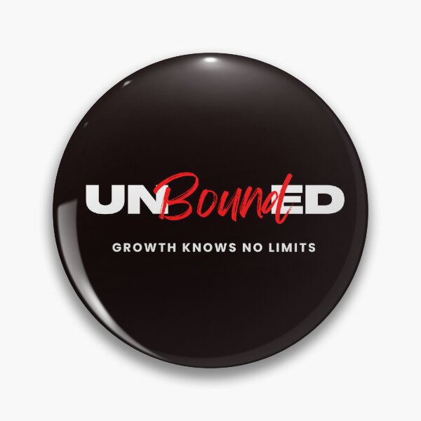 Item preview, UNBOUNDED - Motivational and Inspirational saying for success Seekers designed and sold by CHAMSSTORE.