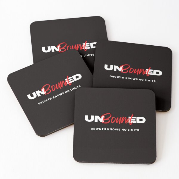 Item preview, UNBOUNDED - Motivational and Inspirational saying for success Seekers designed and sold by CHAMSSTORE.
